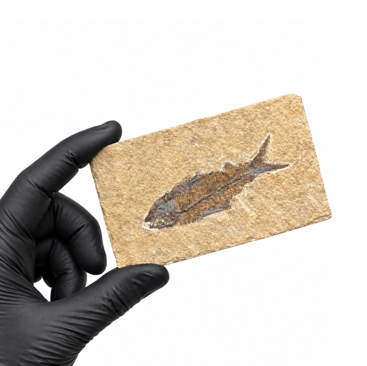 4.50 Inch Freshwater Herring Fossil (Knightia sp)